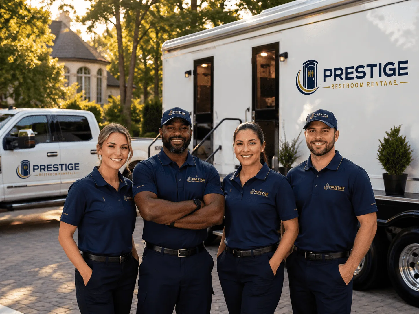 Trusted Luxury Portable Restrooms company in Marne, MI